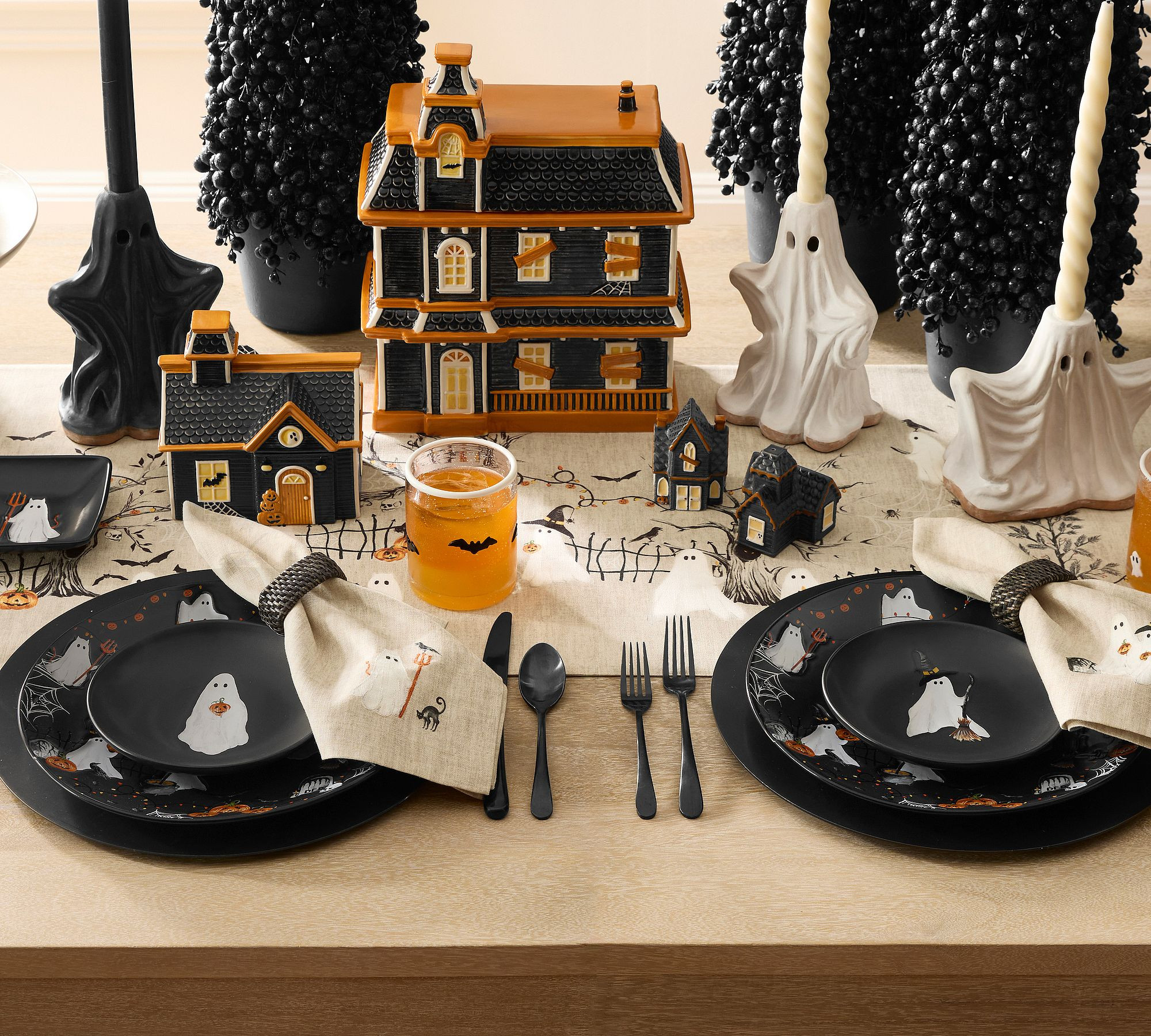 I’m fully in my spooky hostess era with these Pottery Barn Halloween finds 😂🎃 From ghost and skeleton dinnerware to spider glasses, bat details, cute Halloween dogs, serving bowls, plates, and festive table runners, everything feels so fun for October. I’d use these for a Halloween dinner party, girls’ night, cozy family dinner, or even just snacks during a scary movie marathon.

#SpookyHostess #PotteryBarnHalloween #HalloweenHosting #HalloweenDinnerParty #HalloweenTableDecor #HalloweenTabletop #HalloweenServeware #HalloweenPartyIdeas #HalloweenDinnerware #HalloweenTableRunner #HalloweenGlasses #HalloweenBowls #HalloweenPlates #GhostDecor #SkeletonDecor #SpiderDecor #BatDecor #SpookySeasonDecor #OctoberHosting #HalloweenFavorites 

 #LTKSeasonal #LTKHome #LTKSaleAlert