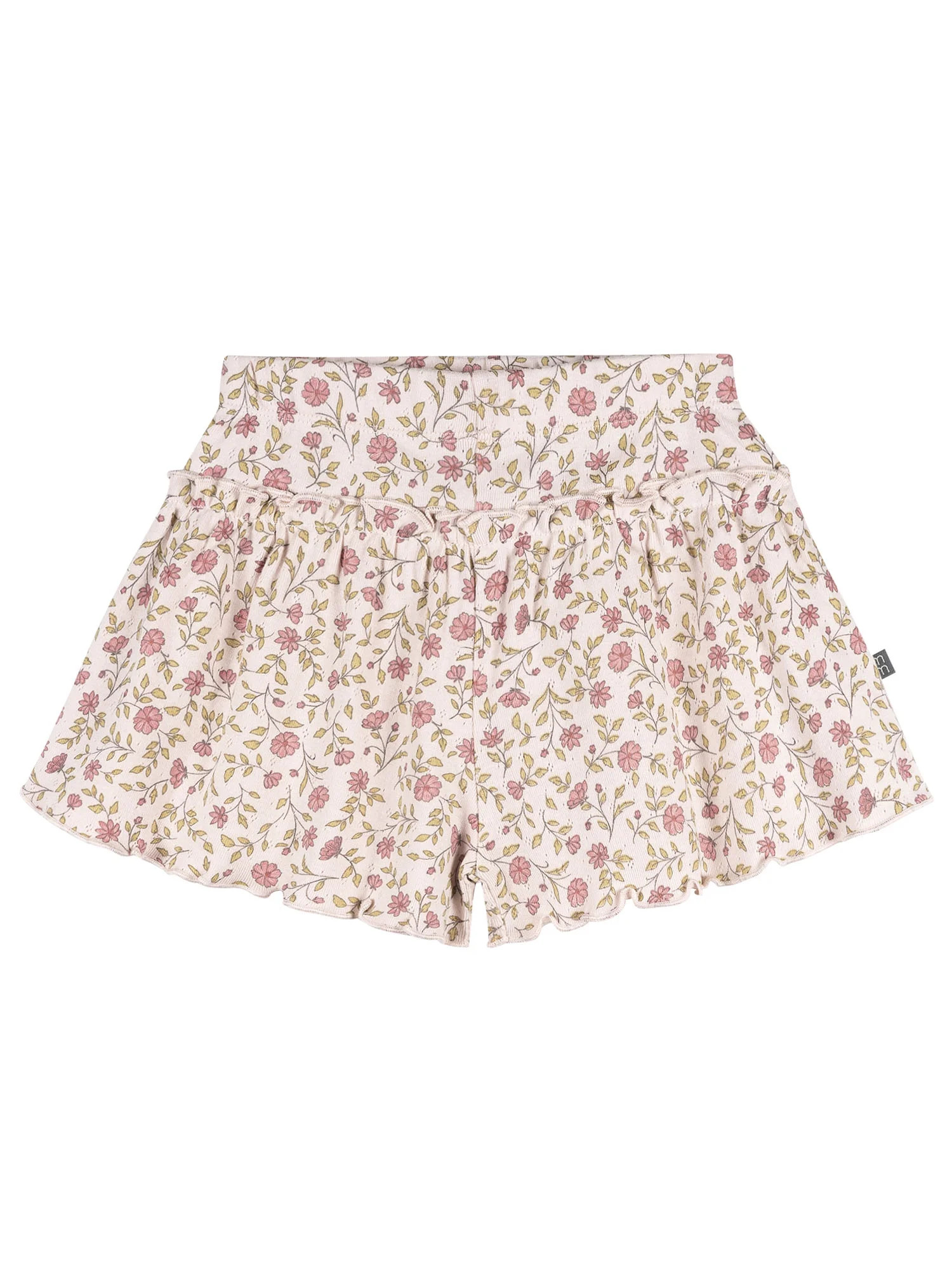 Modern Moments by Gerber Toddler Girl Loose Ruffled Skirted Short, Sizes 12 Months - 5T | Walmart (US)