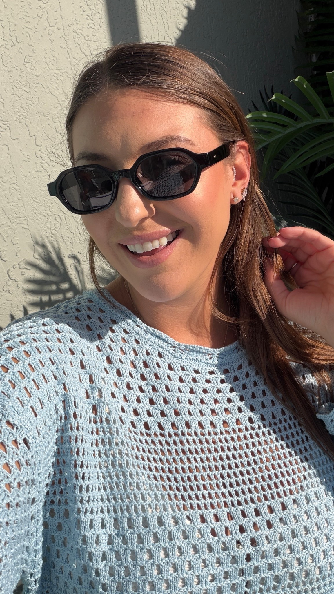 Sun-kissed & coastal 🤍

crochet knit top, light blue sweater, black oval sunglasses, beachy outfit, casual summer style, lightweight layering piece, everyday chic look

#LTKTravel #LTKootd #LTKSeasonal