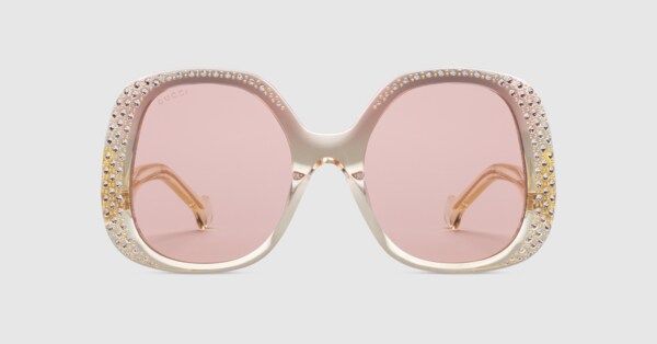 Gucci Oval-frame sunglasses | Gucci (US)