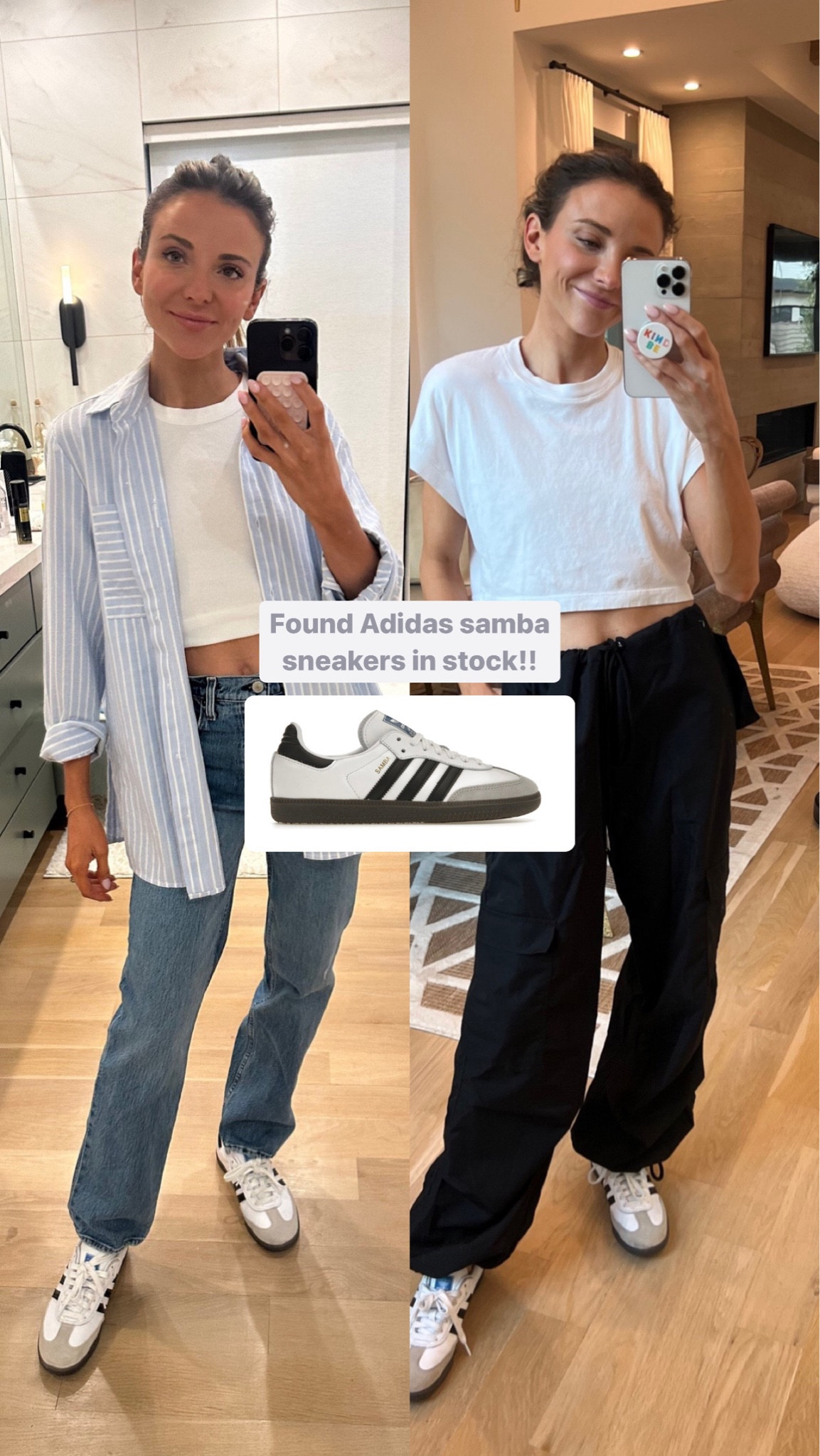 Samba sneakers in stock!! Here’s how I style them 👟

#LTKfindsunder50 #LTKshoecrush #LTKfindsunder100