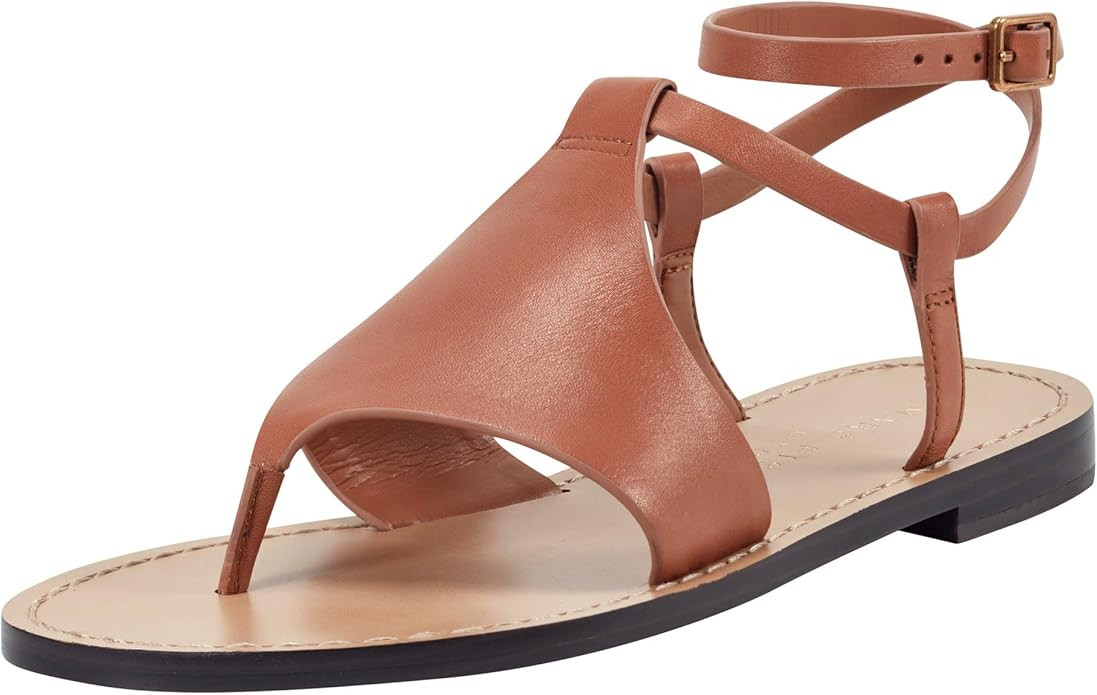 Marc Fisher LTD Women's Lille Flat Sandal | Amazon (US)