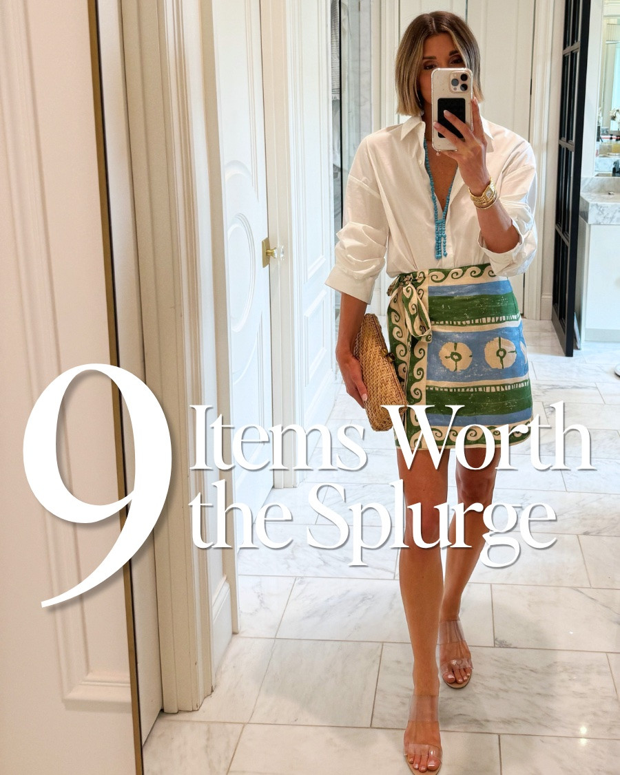 The 9 items I think are totally worth the splurge, especially for summer!

#LTKsummer #LTKjeans

#LTKBeauty