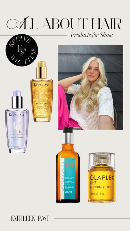 All About Hair - Sharing the products I use for shine! #kathleenpost #haircare #hairoil #shinyhair

#LTKbeauty #LTKxSephora