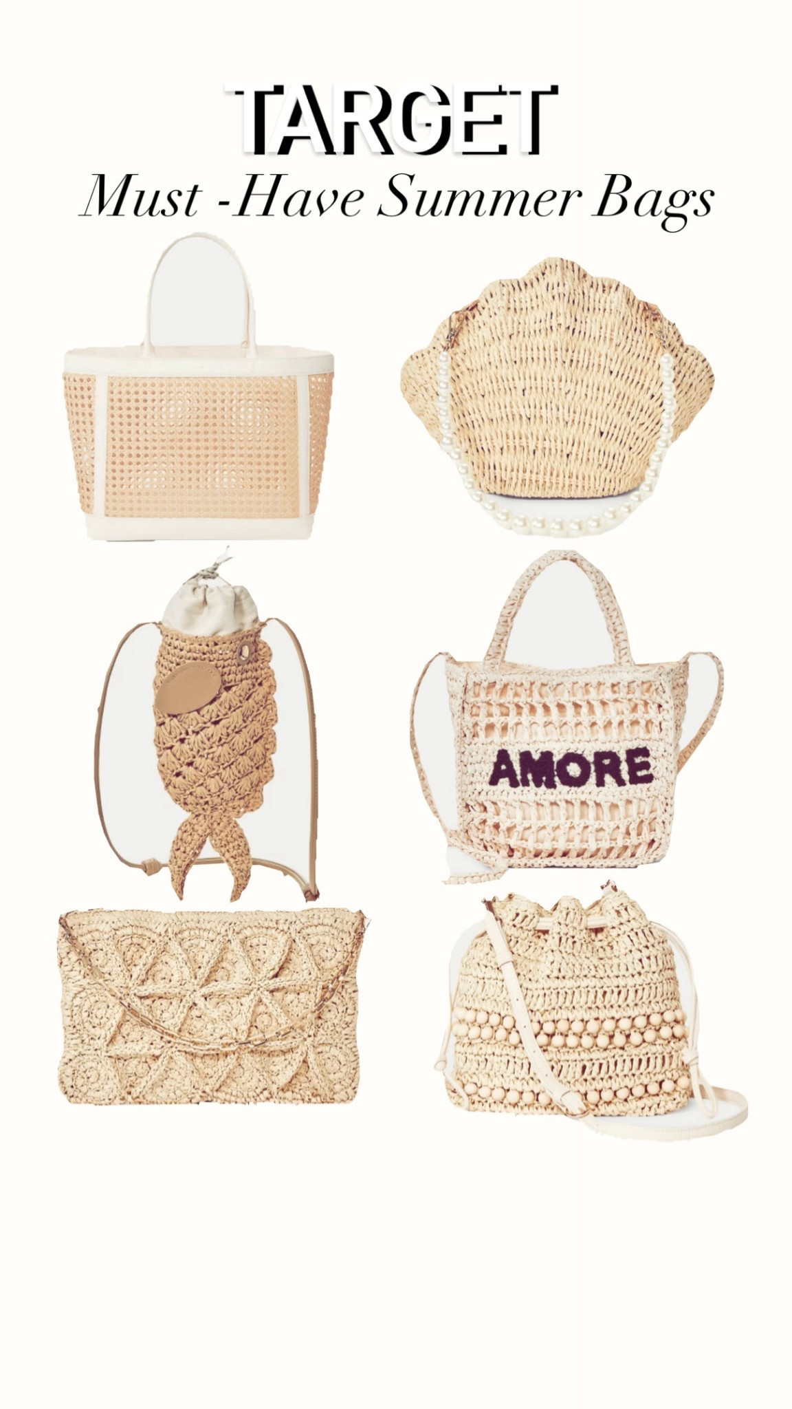 Summer’s Must-Have Bags ☀️👜
Obsessed with these chic & affordable woven bags from Target . They are perfect for beach days, brunch dates, and everything in between.
Which one’s your fave? 👀
🌾 Tap to shop directly 🌾

#TargetStyle #SummerAccessories #StrawBags #LifeofIvanaStyle #AffordableFashion #WovenBagTrend #target #targetsummef #summerbag


#LTKSeasonal #LTKItBag #LTKFindsUnder50