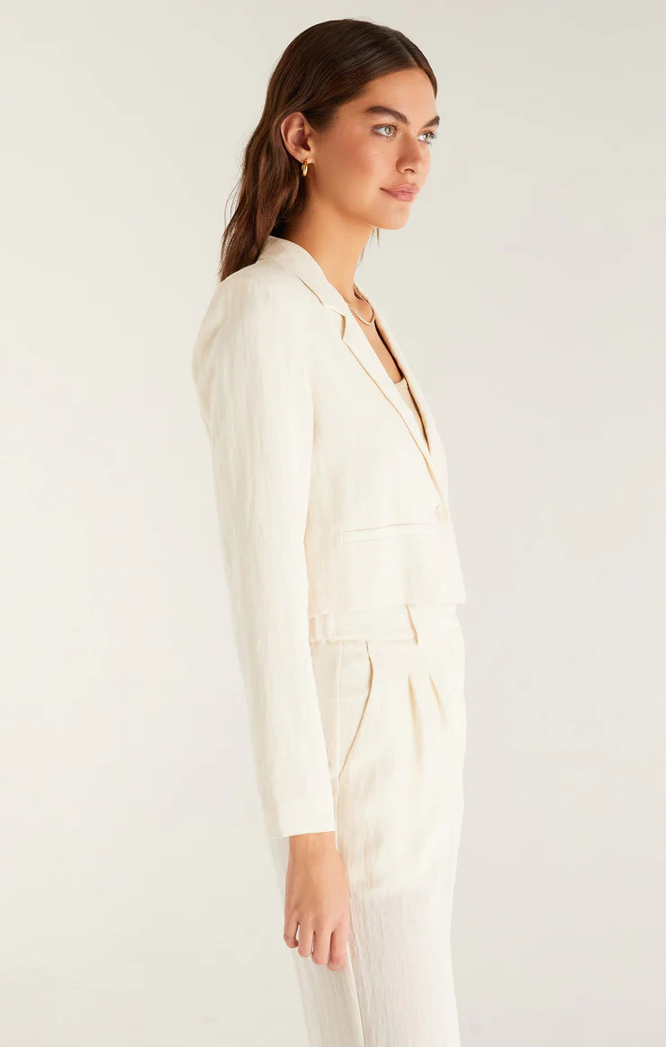 Dana Airy Cropped Blazer | Z Supply
