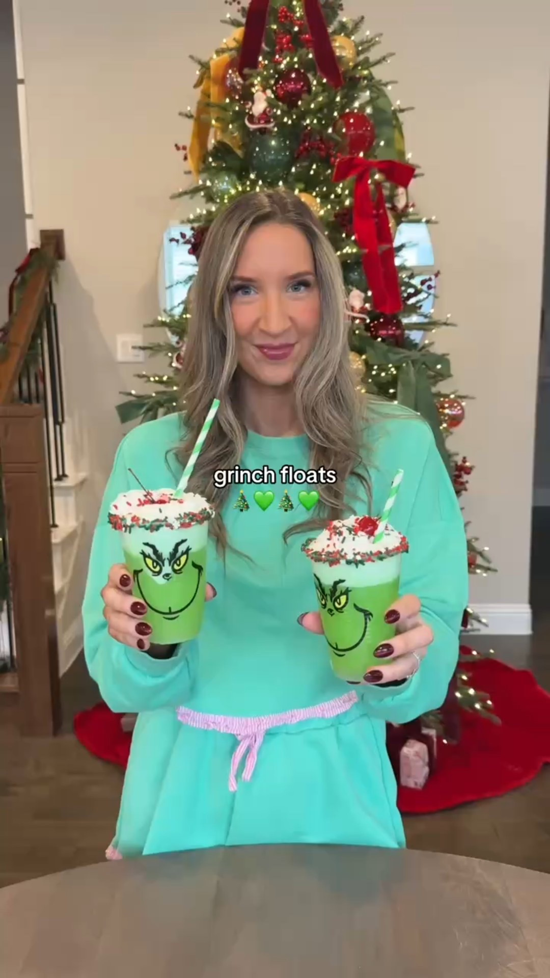 Grinch floats! So fun to jazz up a family movie night or as a special Christmas treat ❄️ 

Seasonal DIY, festive drink, ideas, kids family parties, hosting Amazon

#LTKfoodie #LTKmomlife #LTKHoliday