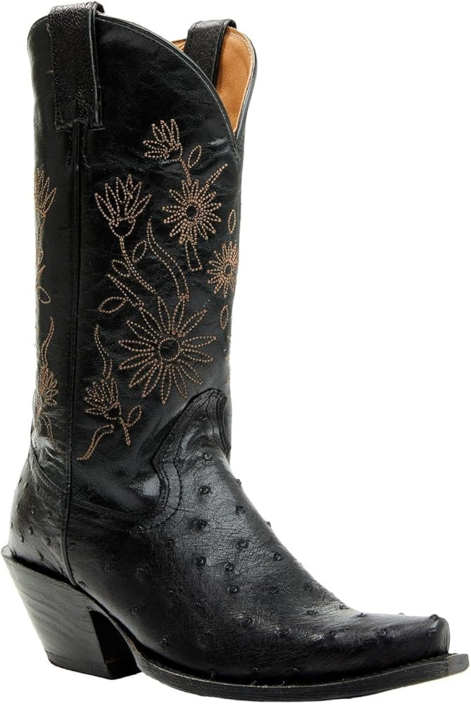 Shyanne Women's Daisie Exotic Full Quill Ostrich Western Boot Snip Toe - Beswfa24l15 | Amazon (US)