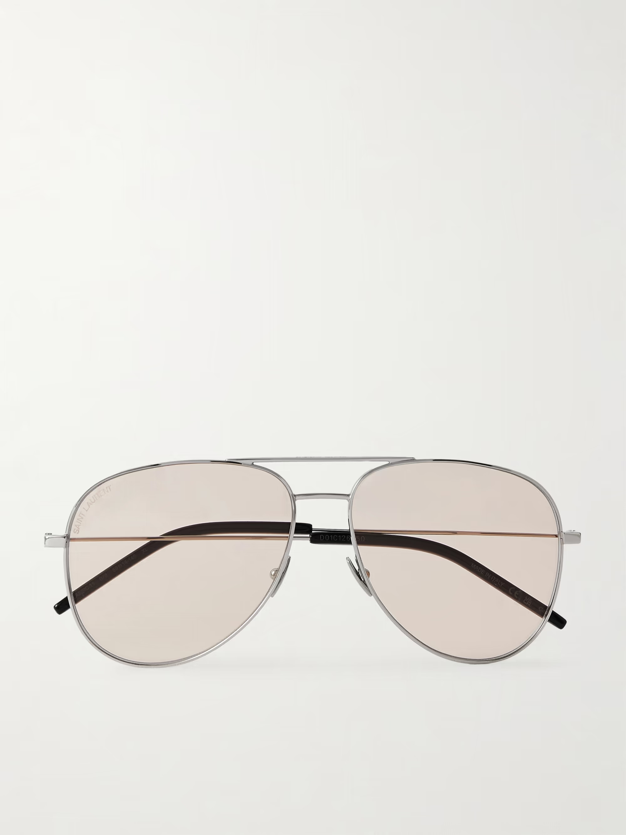 Classic 11 aviator-style silver-tone sunglasses | NET-A-PORTER (US)