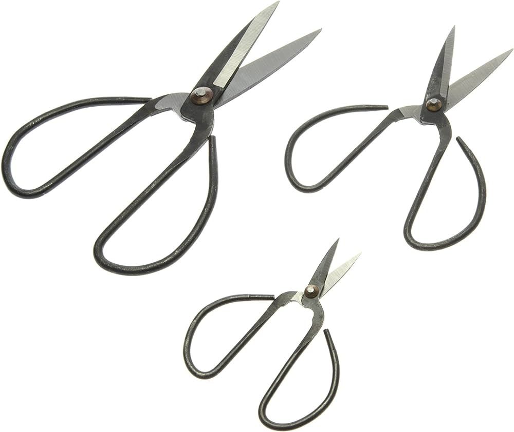 SE 3-Piece Chinese Scissors Set, Different Sizes 8", 6" and 4", Super Sharp Edges, Suitable for E... | Amazon (US)