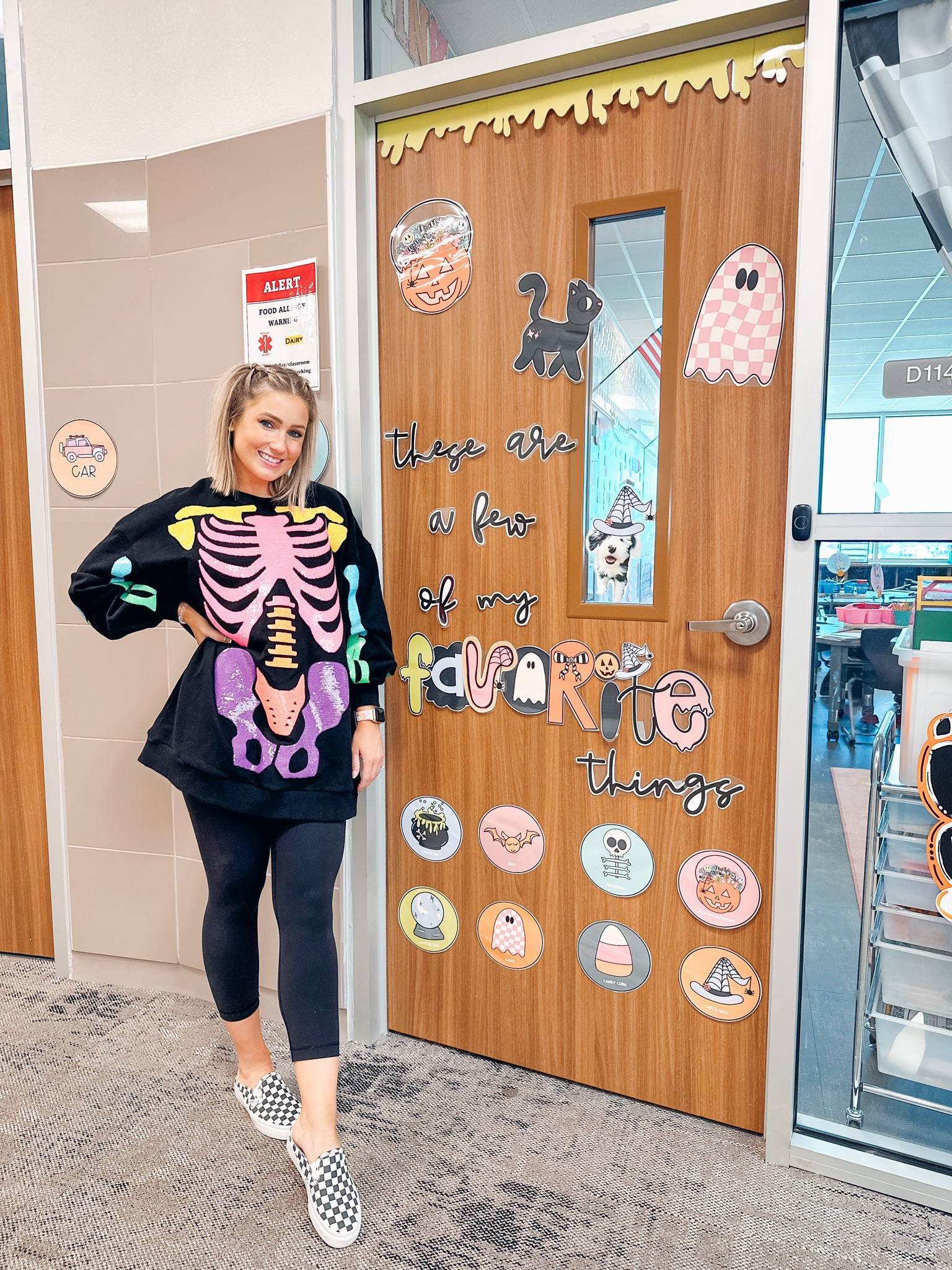 Sparkly skeleton shirt. My actual shirt is sold out so I linked similar ones. 

#LTKHoliday #LTKSeasonal #LTKHalloween