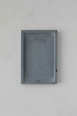 Gray Stone Decorative Tray, Large | Anthropologie (US)