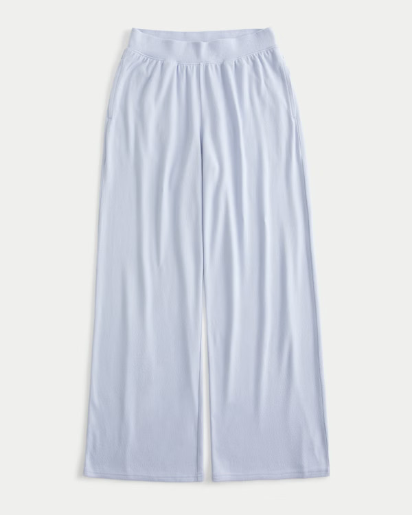 Cozy Wide-Leg Pajama Pants | Hollister (US)