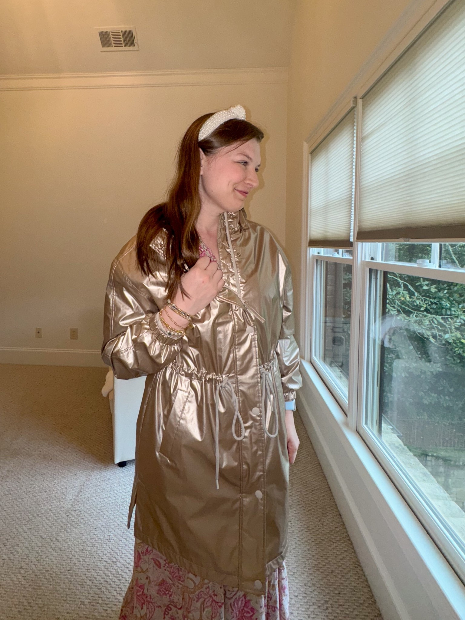 This STUNNING metallic windbreaker by Lou & Grey is a new favorite for sure!!! It has the most fun look with just about any outfit!! I got at least 20 compliments on it today alone! Best part is? It’s ON SALE right now… And they have matching belt bag?! AGHHH. Run, don’t walk!!  GRAB YOURS TODAY!! 

#LTKSaleAlert #LTKStyleTip