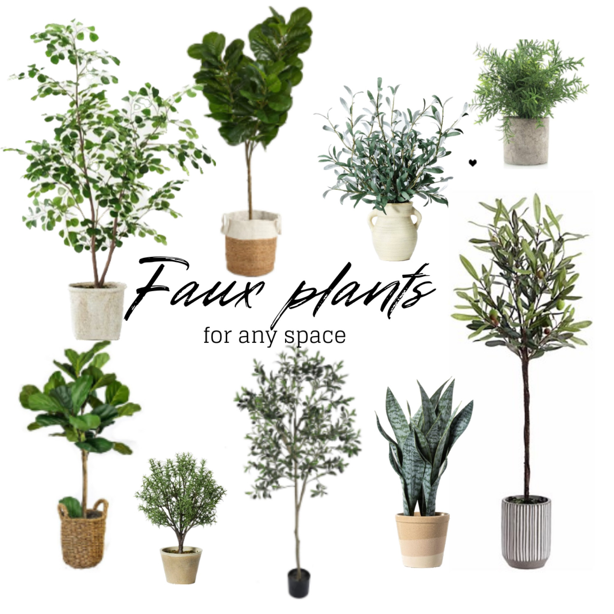 Faux plants for any space 

#LTKhome