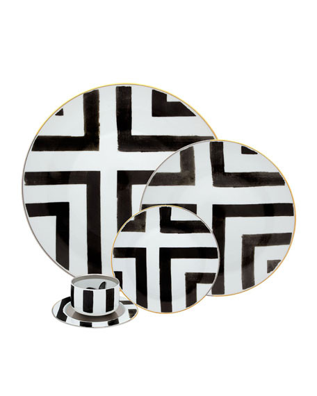 Christian LaCroix X Vista Alegre Sol Y Sombra 5-Piece Dinnerware Set | Neiman Marcus