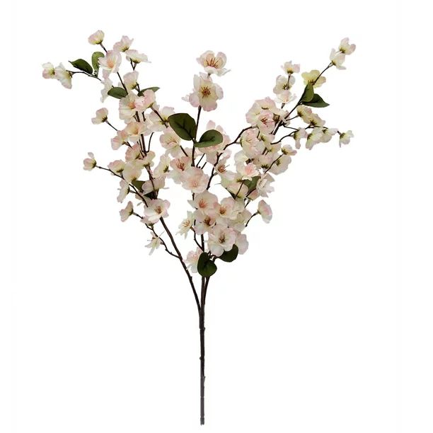 Mainstays 25" Height Artificial Flower Stem, Cherry Blossom, Pink Color. | Walmart (US)