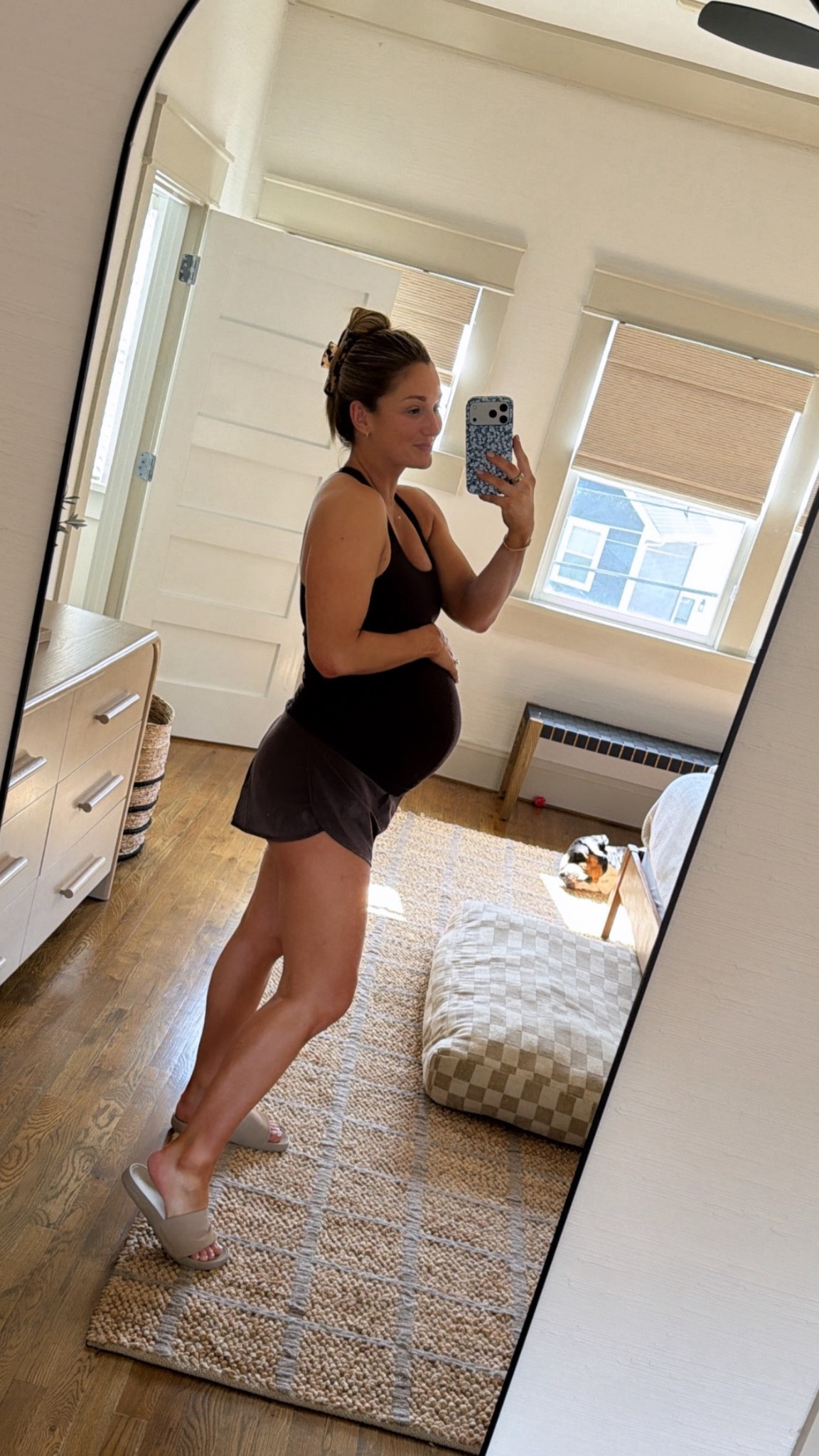 Size small top and went up to a large in these bottoms

#LTKTall #LTKBump #LTKBaby