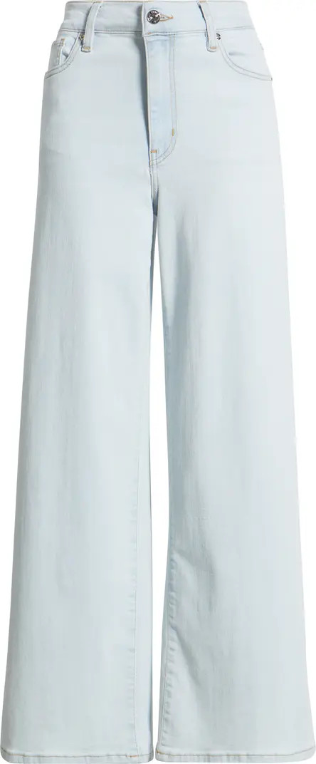 FRAME Le Slim Palazzo High Waist Wide Leg Jeans in Femma at Nordstrom, Size 33 | Nordstrom