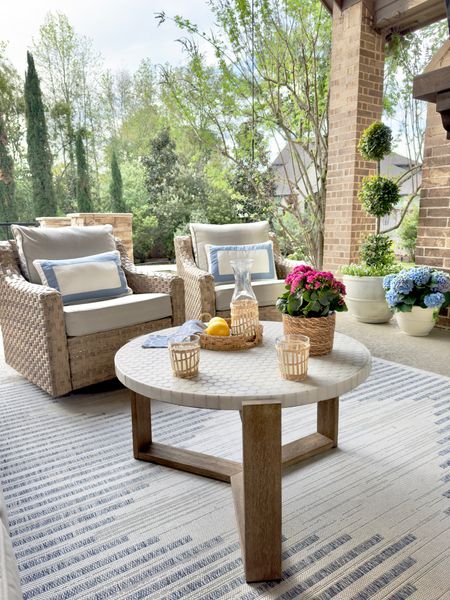 My outdoor sofa and chairs are on sale! 

#LTKhome #LTKsalealert