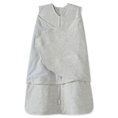 HALO® SleepSack® Small Multi-Way Cotton Swaddle in Grey | buybuy BABY | buybuy BABY