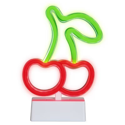 FUN DAY Cherry Neon Light Table Lamp | Target
