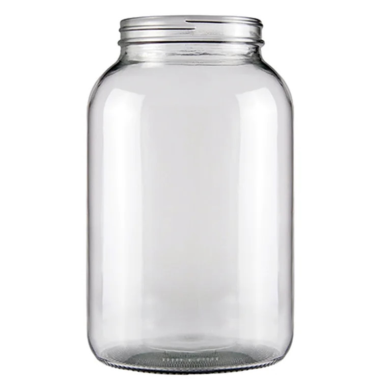 One Gallon Wide Mouth Glass Jar (No Lid) | Walmart (US)