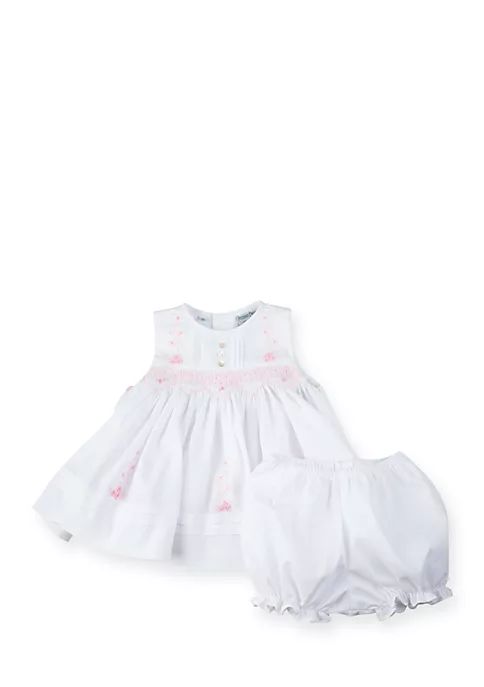 Hand Embroidered Dress and Bloomers | Belk