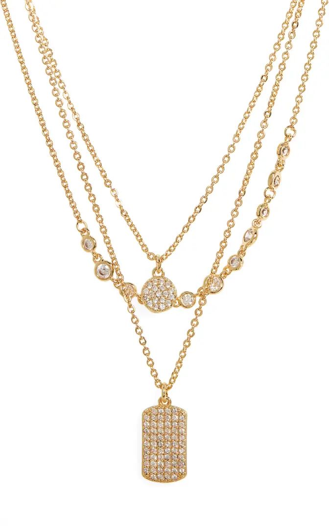Layered Pendant Necklace | Nordstrom Rack