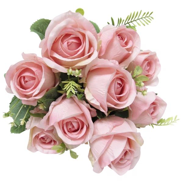 Sweet Pastel Roses Bush (Set of 2) | Wayfair North America