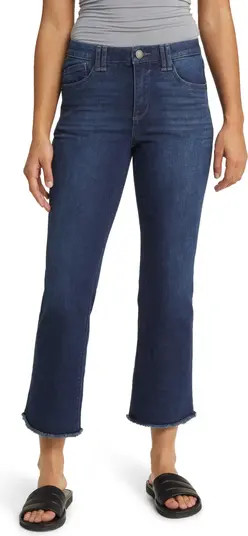 Wit & Wisdom 'Ab'Solution High Waist Crop Flare Jeans | Nordstrom | Nordstrom