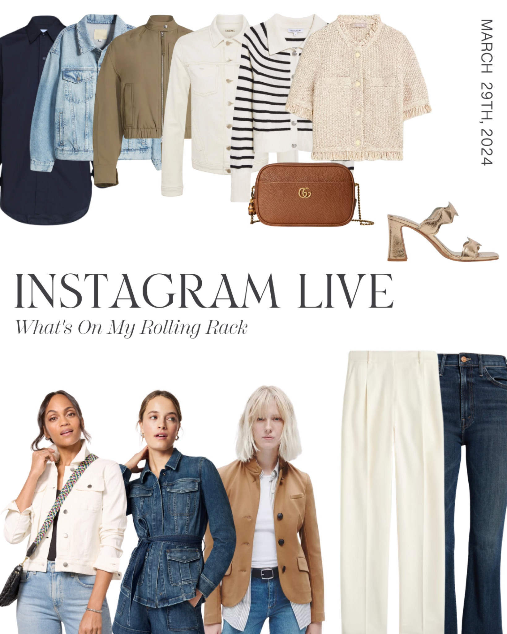 WHAT’S ON MY ROLLING RACK! ✨

Did something different today and showed some of the post versatile pieces in my wardrobe right now including lots of jackets!


#LTKover40 #LTKstyletip #LTKSeasonal