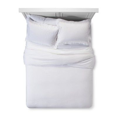 Lightweight Linen Duvet Cover Set - Fieldcrest® | Target