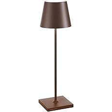 Zafferano, Poldina Pro Lamp, Rechargeable Cordless Table Lamp with Touch Controls, Suitable for I... | Amazon (US)