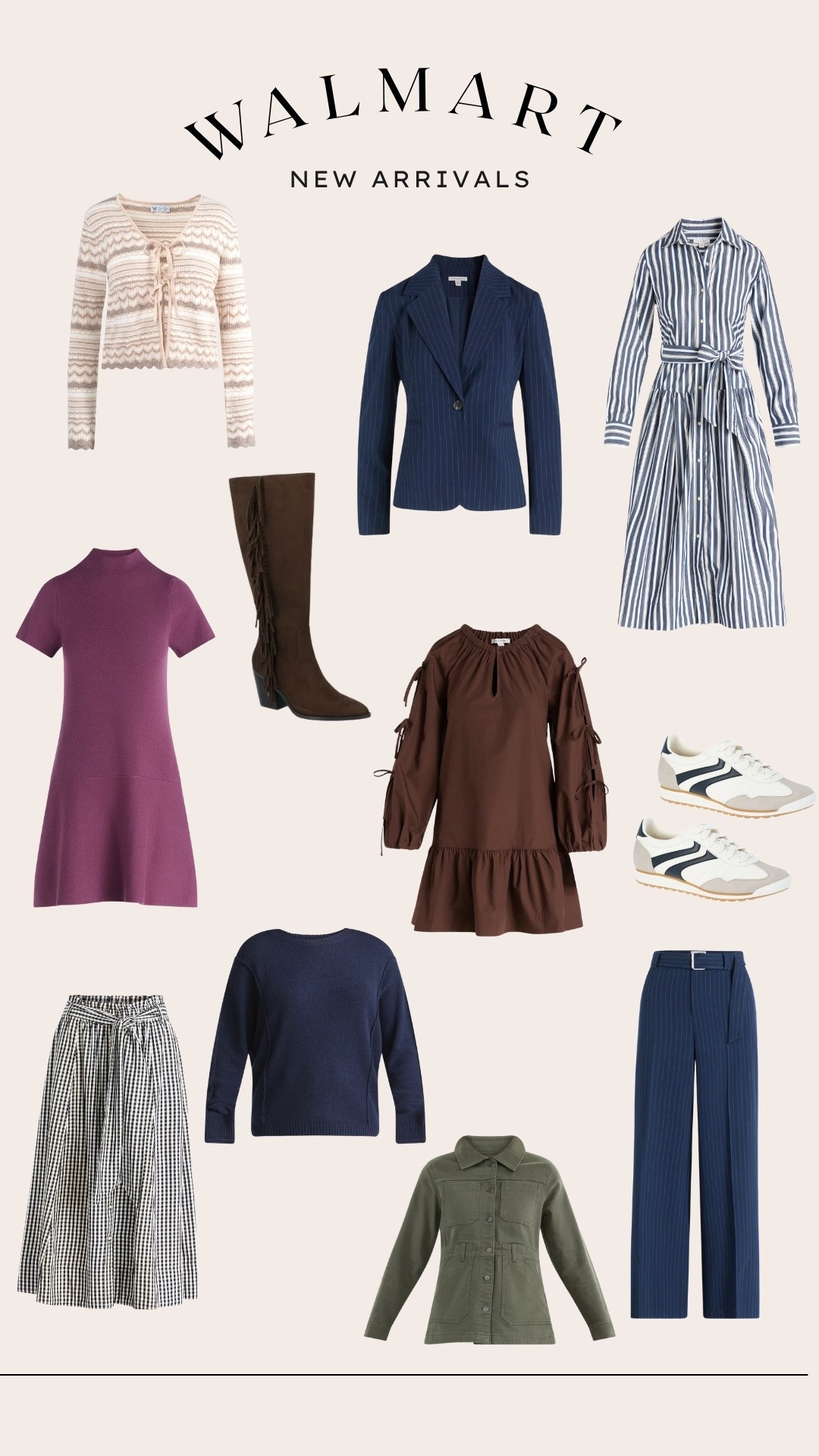 Walmart is coming in hot with these new arrivals 🔥 I’m loving the mix of cozy, classic, and trendy—so many pieces that are perfect for layering this season 🙌

From sweater weather staples to work-ready layers, everything is super affordable and easy to mix + match.

#LTKSeasonal #LTKFindsUnder50 #LTKStyleTip