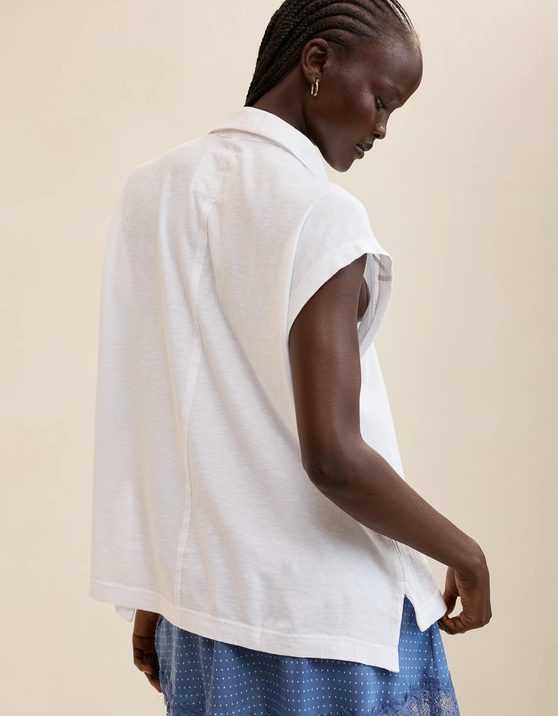 Aerie Happiest Oversized Polo T-Shirt | Aerie