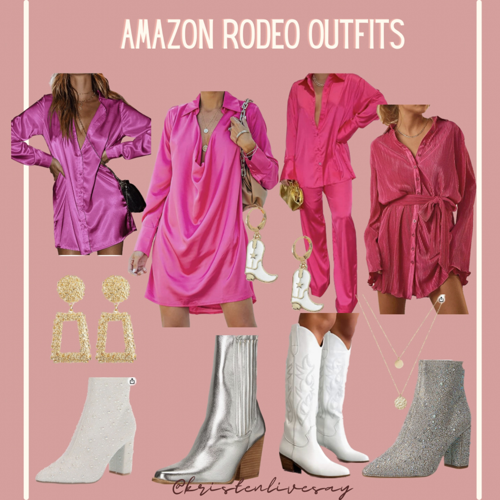 Fun, sexy, on trend dresses and outfits to style for the perfect rodeo, Galentines, Valentines, date night, you name it- outfit! 🤩



#LTKfit #LTKstyletip #LTKunder50