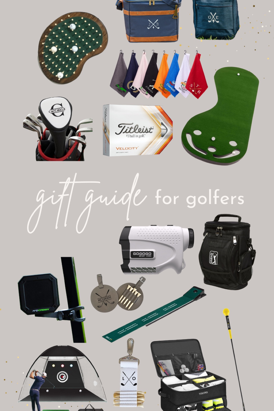 Gift guide for the golf lover in your life! They will love all these golf tech items, accessories, and tools to improve their swing! 

Gifts for him, husband gifts, men gifts, Christmas gifts, gift guide, holiday 

#LTKSeasonal #LTKHoliday #LTKGiftGuide