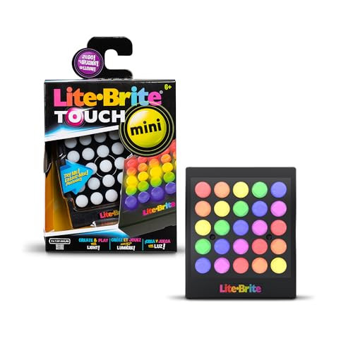 Lite Brite Mini Touch, Create Art with Light, Enhances Creativity, Gift for Girls and Boys Ages 6+ | Amazon (US)