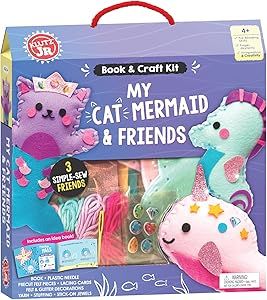 Klutz Jr. My Cat Mermaid & Friends Craft Kit | Amazon (US)