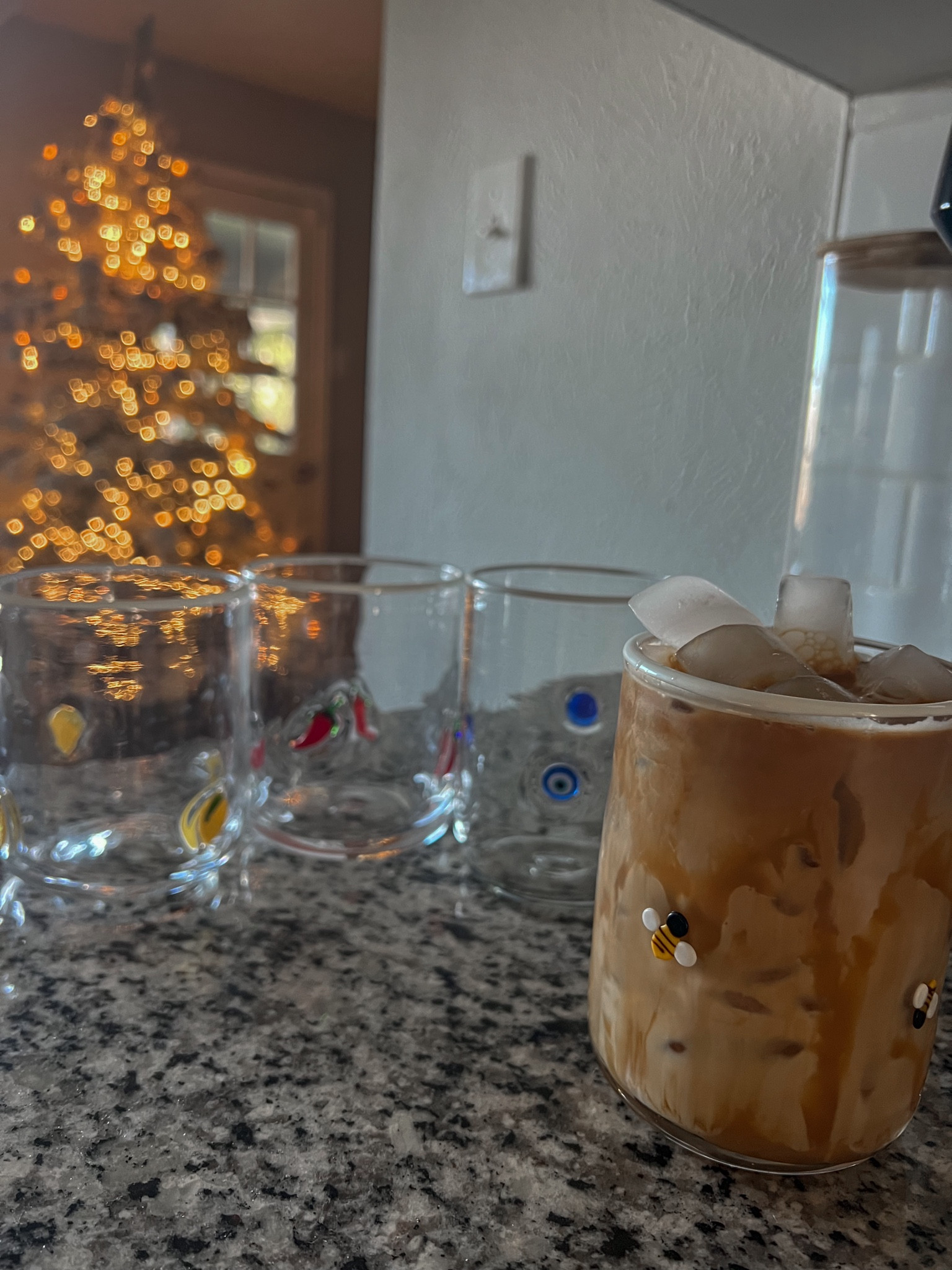 The cutest glassware! Would make such a great Christmas gift 🍋🌶️🧿🐝

#LTKGiftGuide