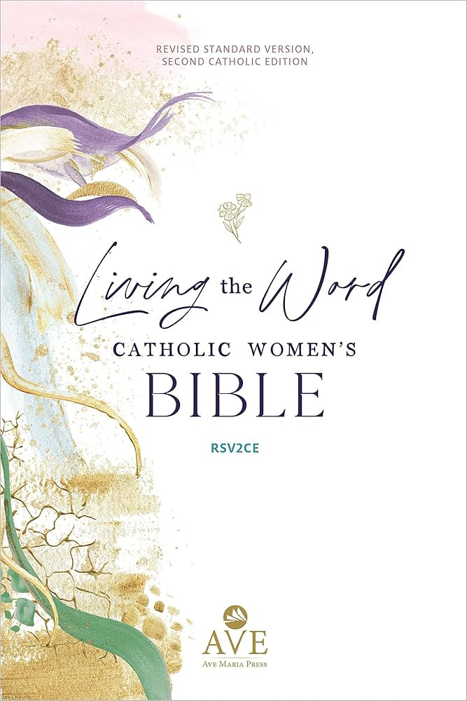 Living the Word Catholic Women's Study Bible RSV2CE: Full-Color, Single Column Hardcover with Wid... | Amazon (US)