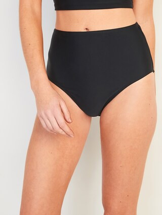 High-Waisted Swim Bottoms for Women | Old Navy (US)