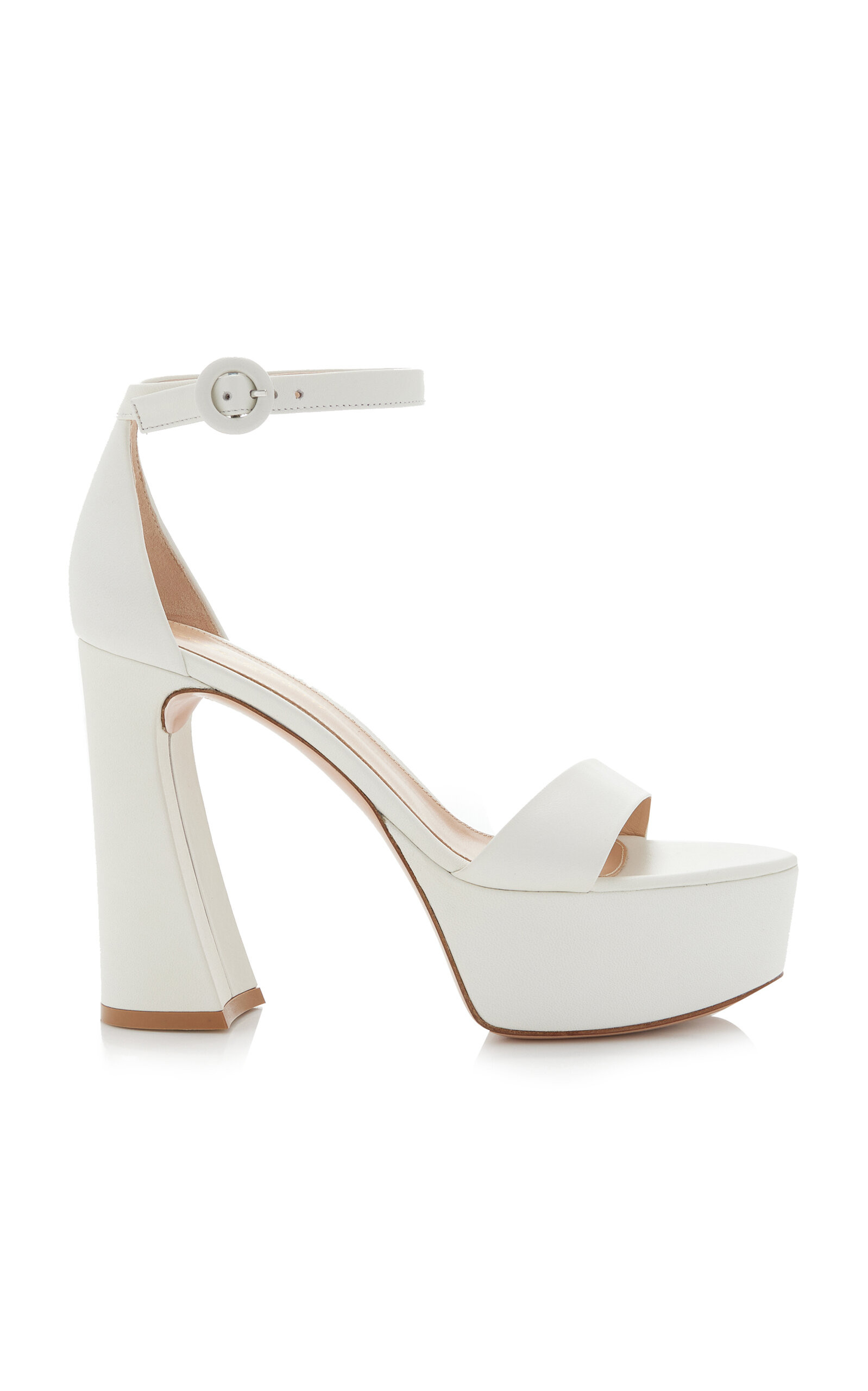 Holly Leather Platform Sandals | Moda Operandi (Global)