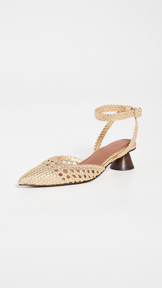 40mm Regina Woven Pumps | Shopbop