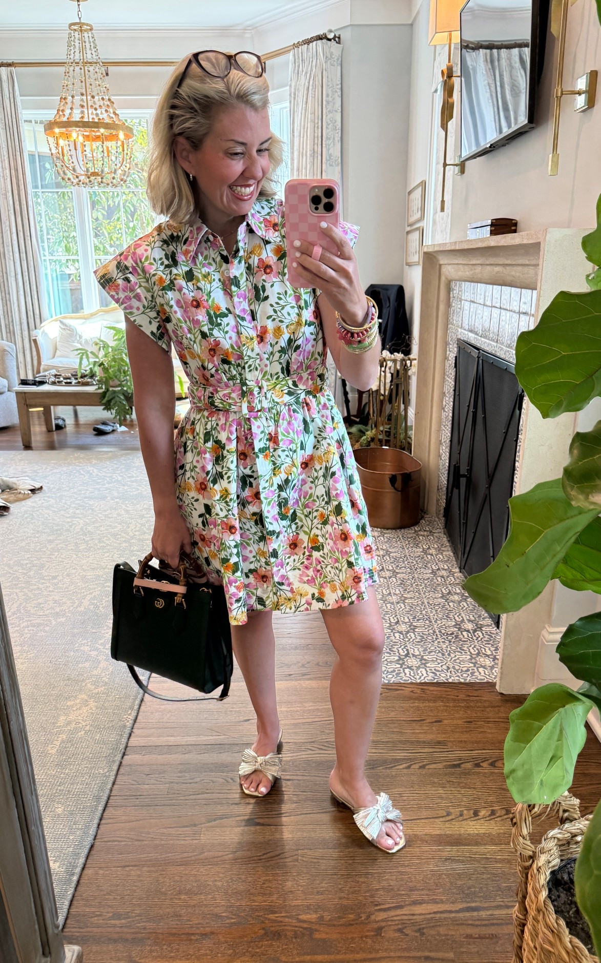 OOTD… headed to a luncheon in this adorable new dress from Avara’s Mother’s Day collection. I’m wearing a small in dress & 8 sandal. How gorgeous is this bracelet stack y’all?!? 
*Use my code Catherine20 at Allie + Bess
*Use my code mixandmatchmadness at Loopy 

#LTKdayinmylife #LTKootd #LTKgrwm