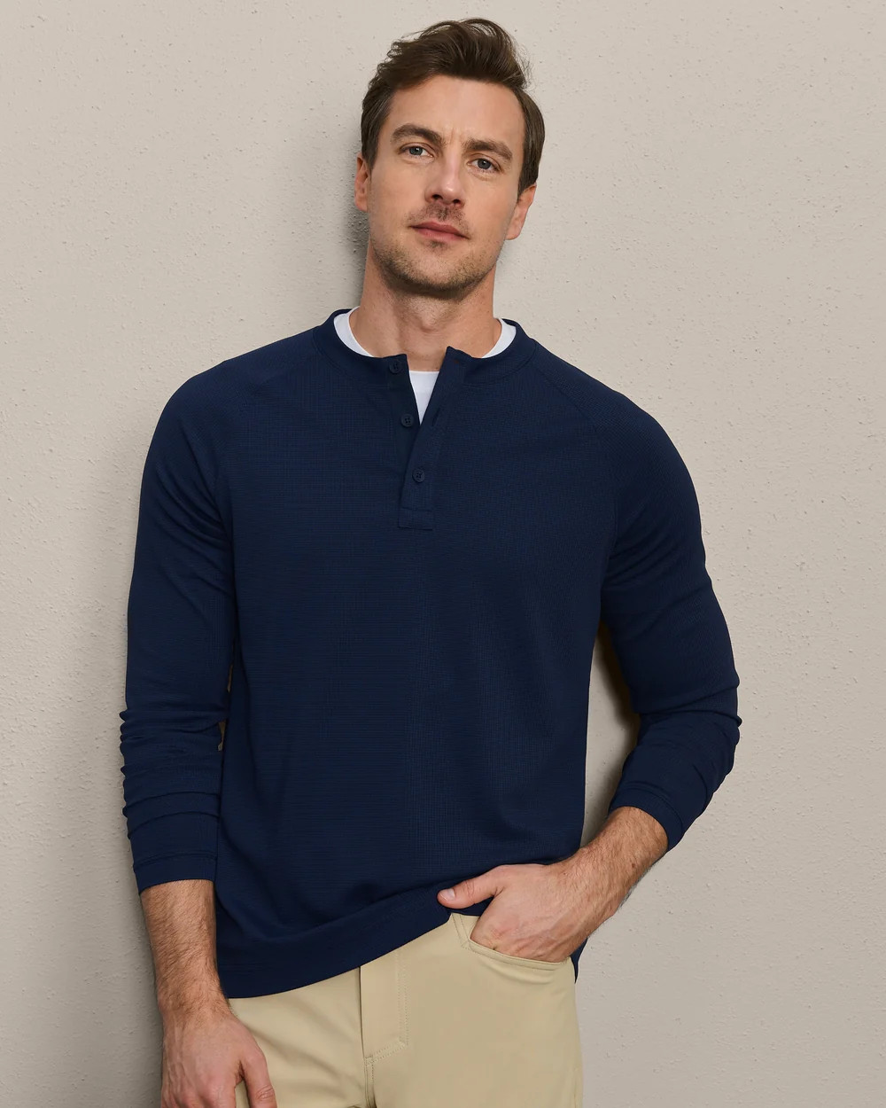 Waffle Tech Henley | Rhone