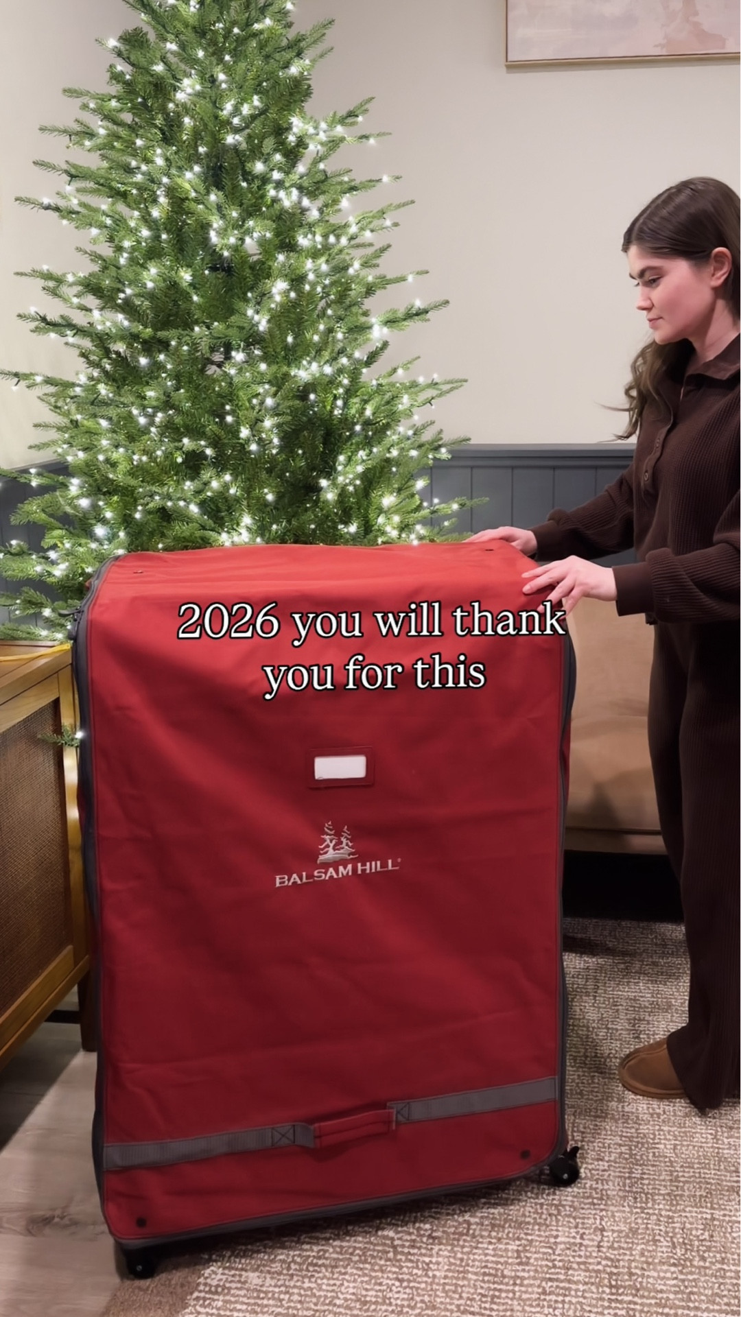 This balsam hill ornament organizer is worth every penny!! Holds 120+ ornaments and is on wheels! 

#LTKSeasonal #LTKHome