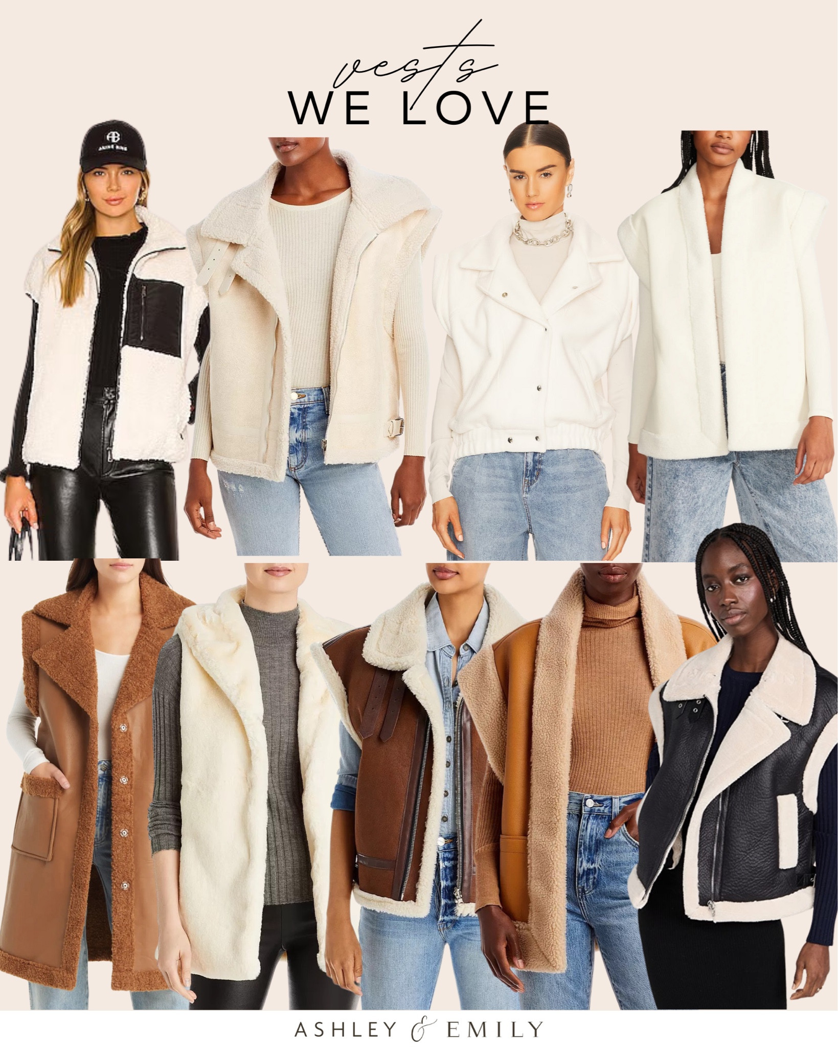 Vests we love - vests for winter - winter vests - winter to spring vests - spring transition 

#LTKSeasonal #LTKfit #LTKstyletip