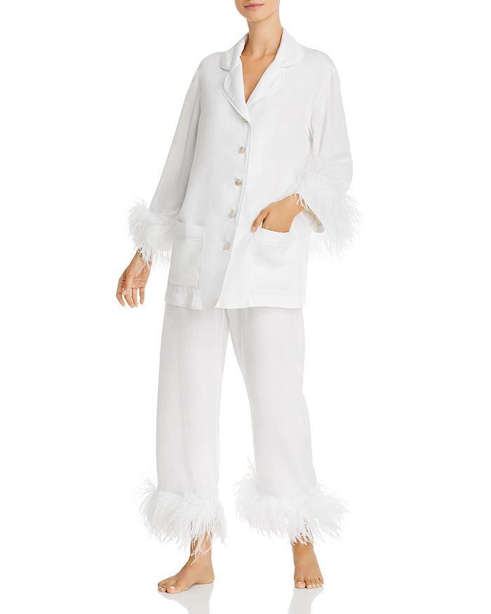 Feather-Trim Pajama Set - 100% Exclusive | Bloomingdale's (US)